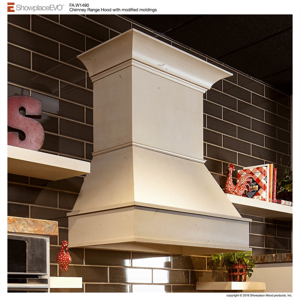 CHIMNEY RANGE HOOD WITH MODIFIED MOLDINGS Capital Remodeling